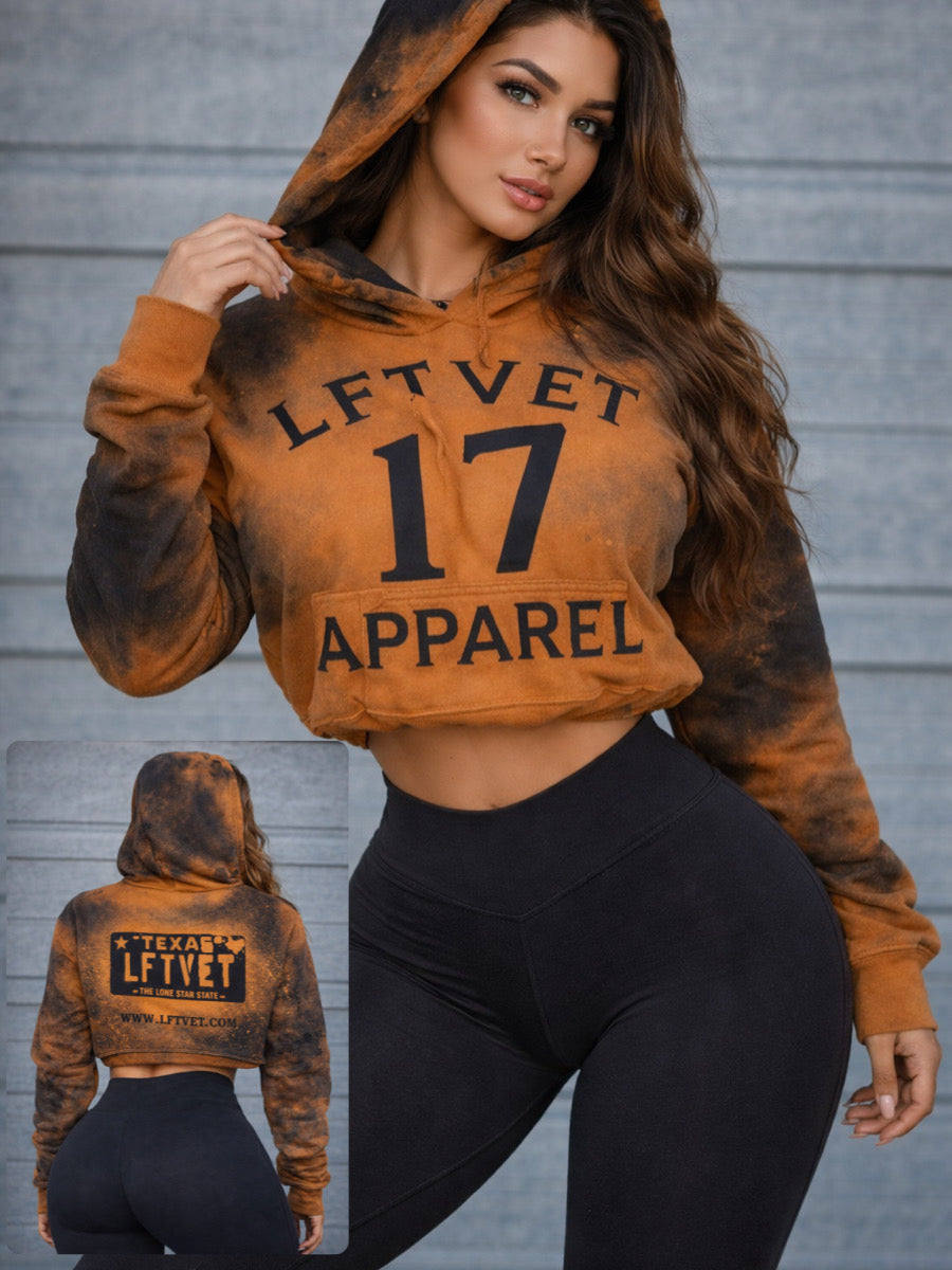 Women’s Girlie Cropped Hoodie with pocket