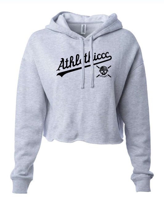 Athlethiccc Crop Hoodie