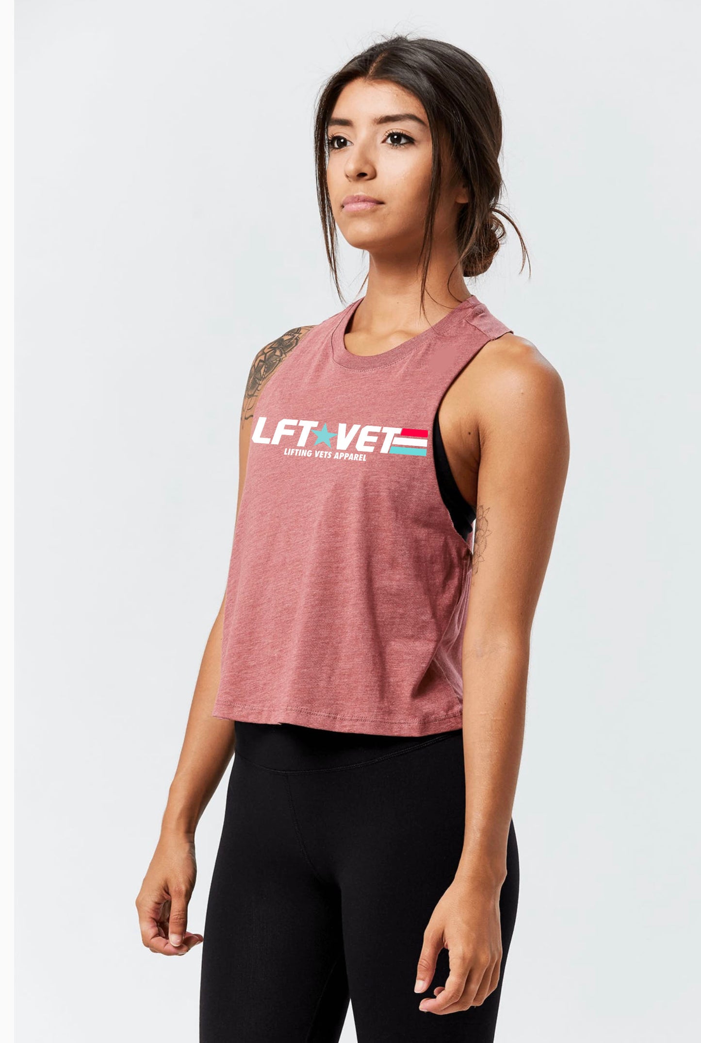 GI Joe Racerback Cropped Tank