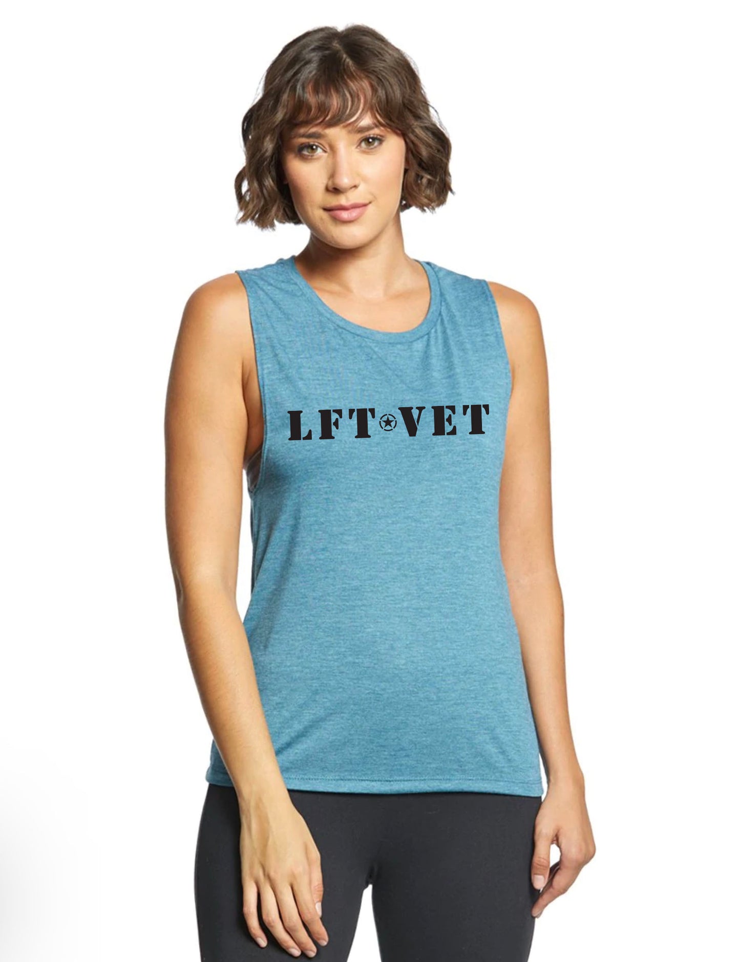 MASH Flowy Scoop Muscle Tank