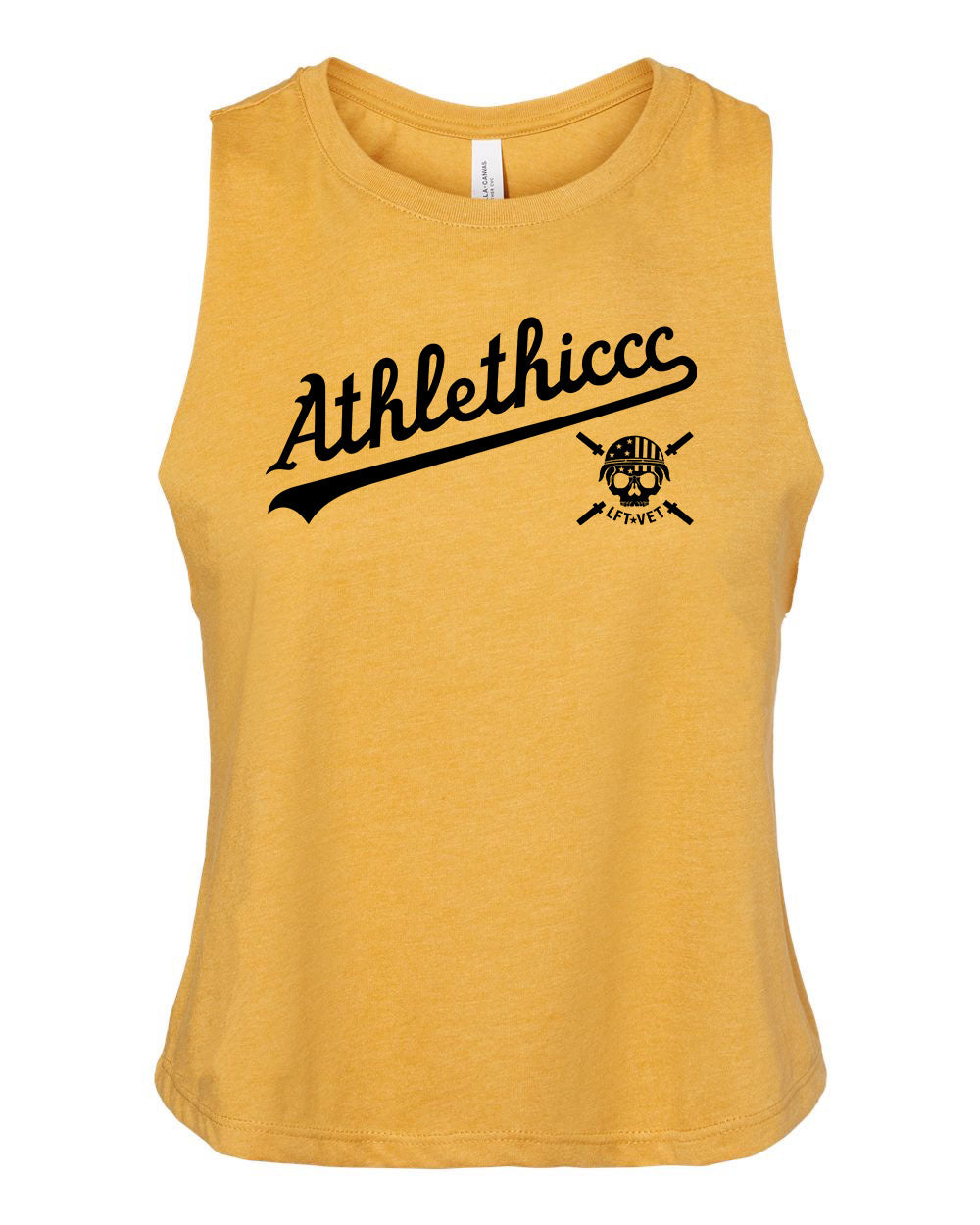 Athlethiccc Racerback Cropped Tank