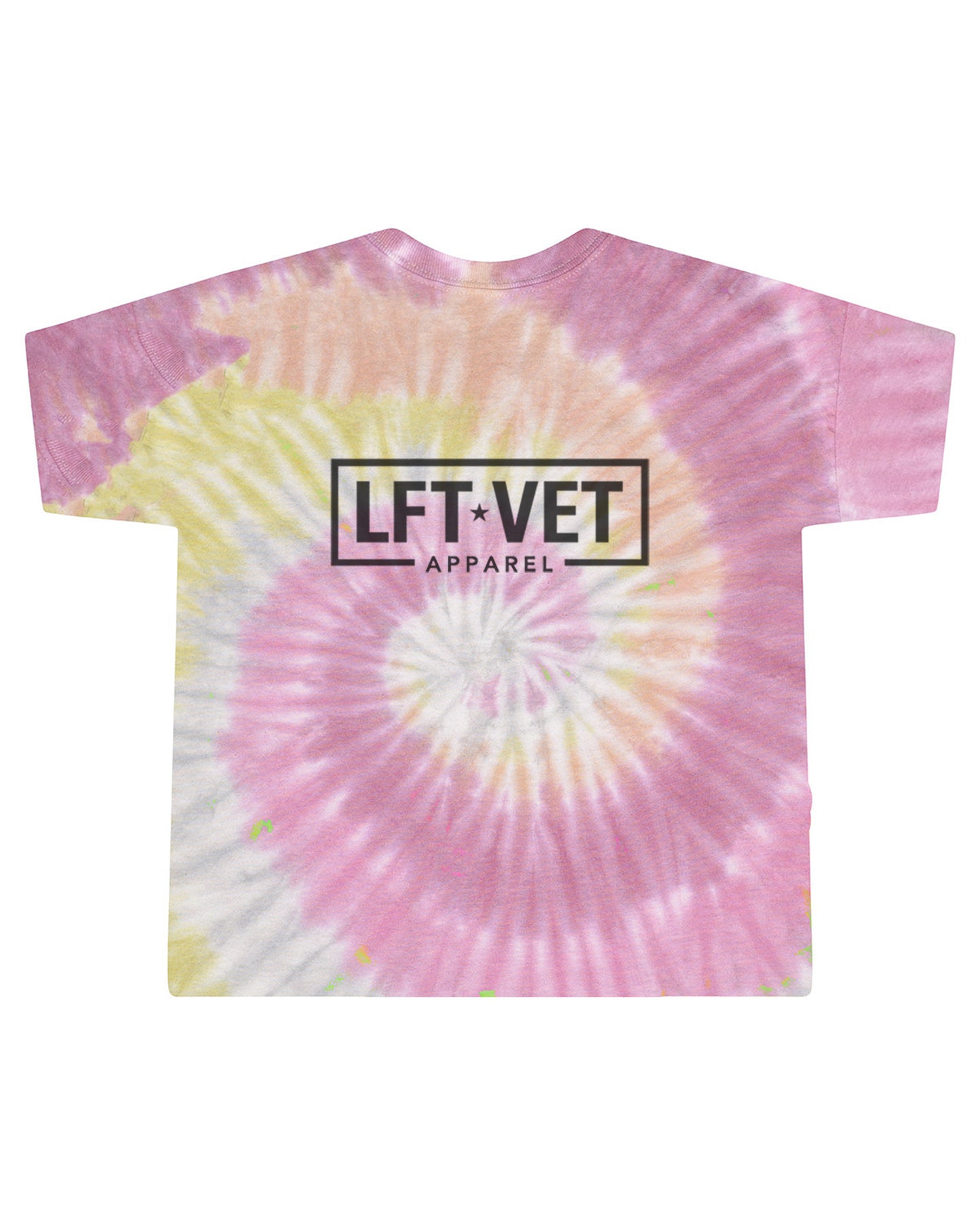 LFTVET Tie Dye Crop Tee - Sherbert