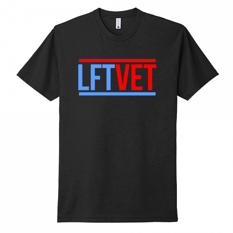 LFTVET Blue/Red Unisex CVC Tee