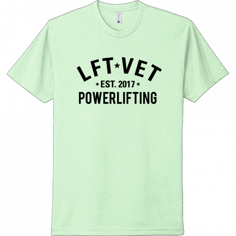 LFTVET Powerlifting Tee