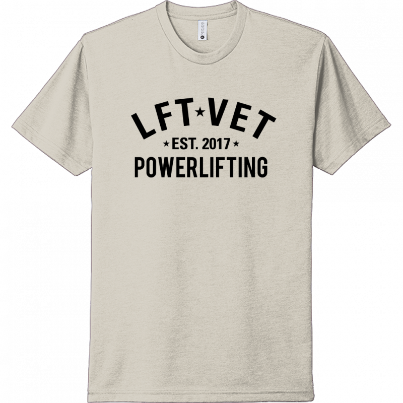 LFTVET Powerlifting Tee