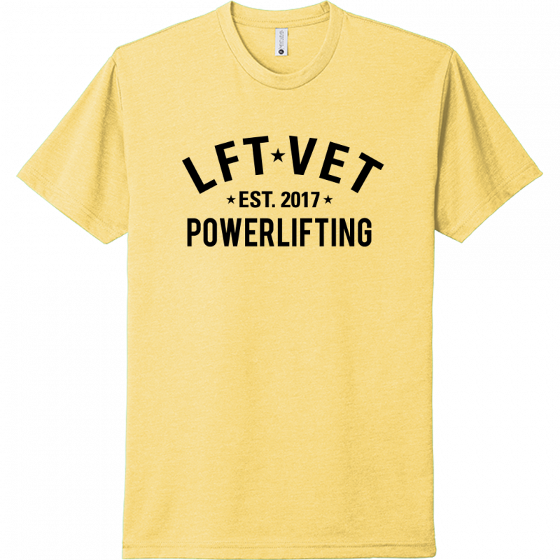 LFTVET Powerlifting Tee