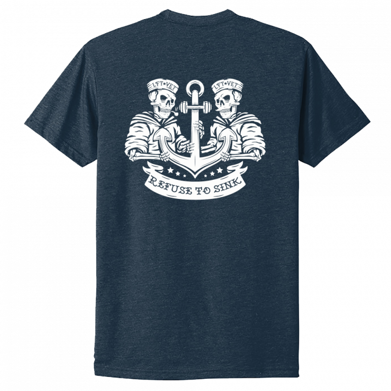 Refuse to Sink Dark Tee