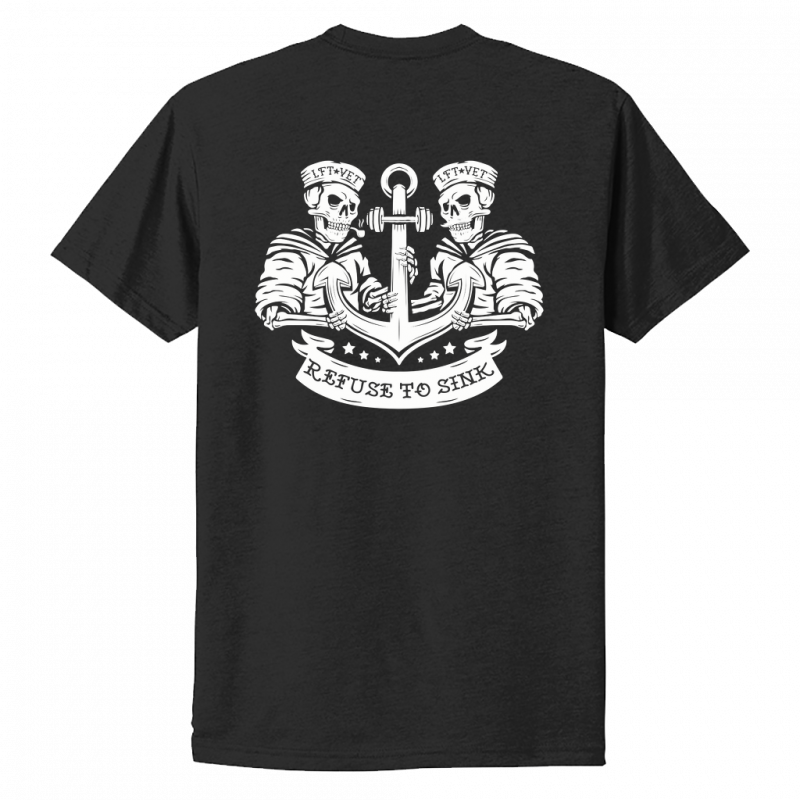 Refuse to Sink Dark Tee