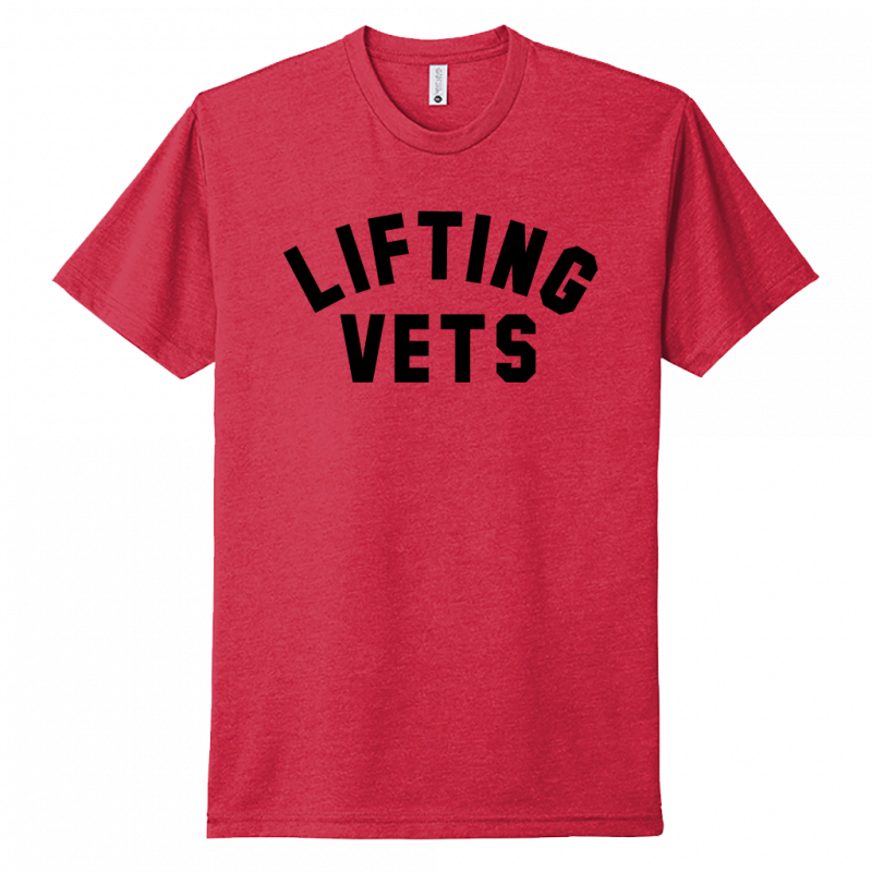 Lifting Vets Bold Tee