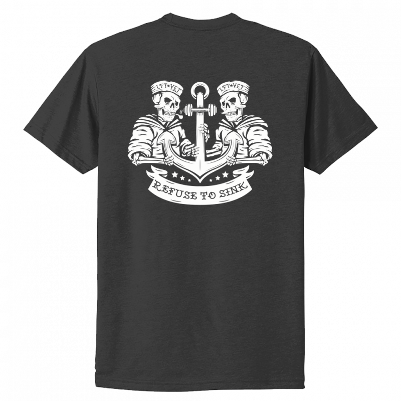 Refuse to Sink Dark Tee