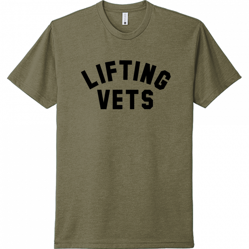 Lifting Vets Bold Tee