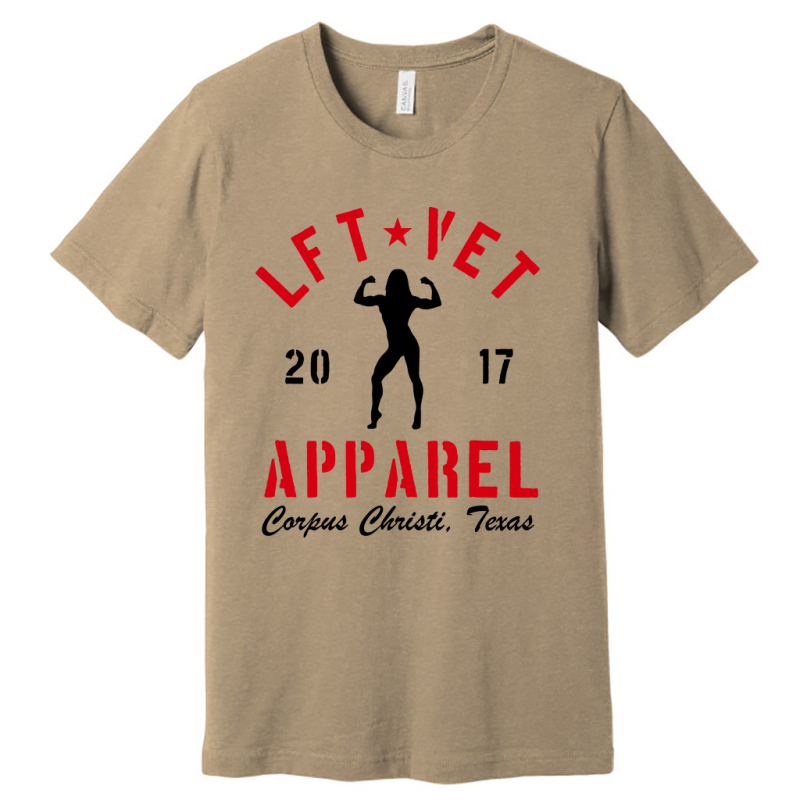 Women's Rep Tee- Red/Black