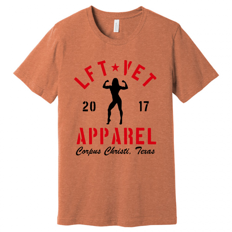 Women's Rep Tee- Red/Black