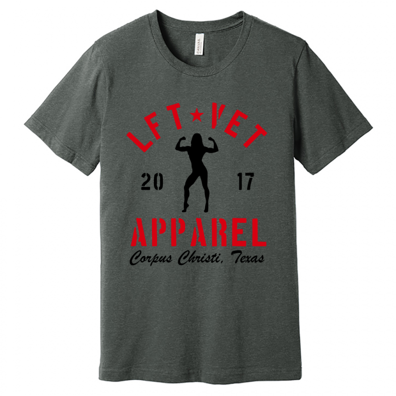 Women's Rep Tee- Red/Black