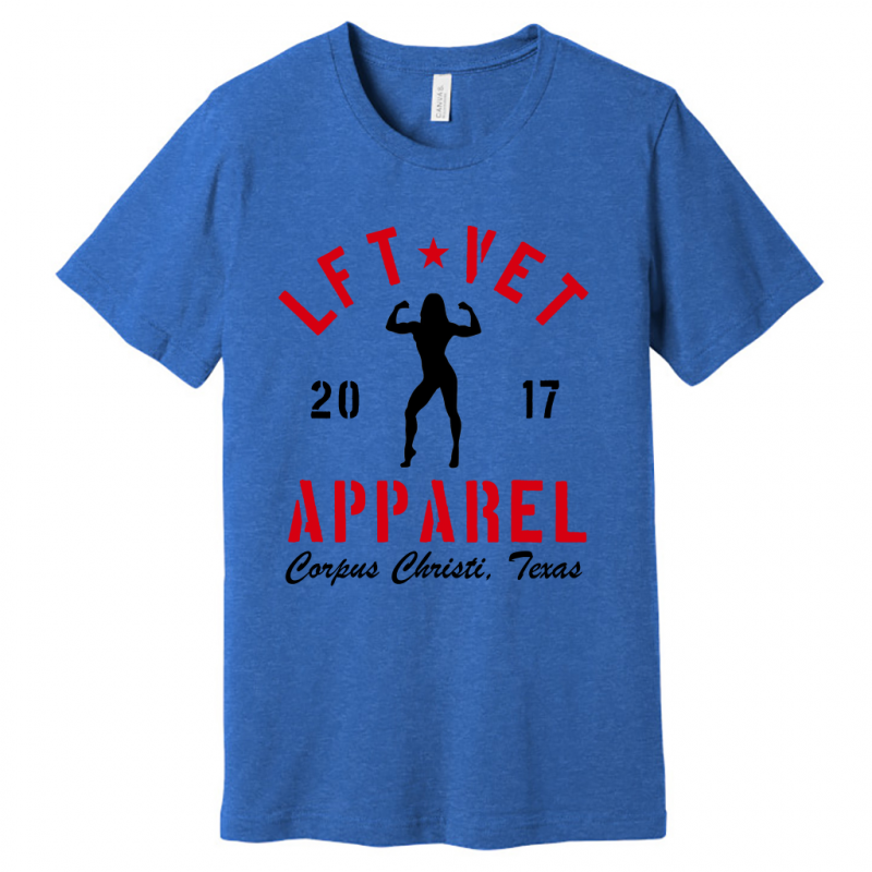 Women's Rep Tee- Red/Black