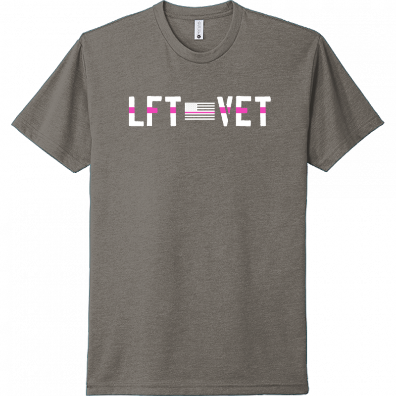 LFTVET Pink Line Tee