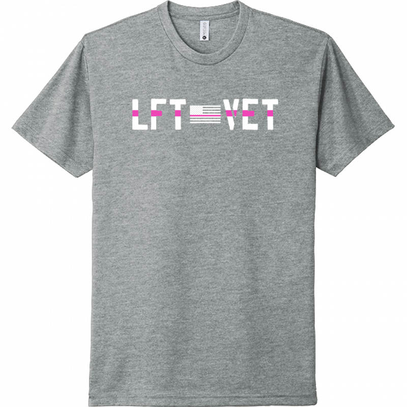 LFTVET Pink Line Tee