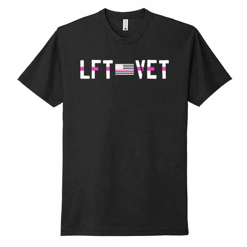 LFTVET Pink Line Tee
