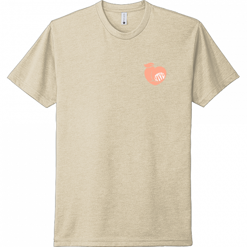Thicc and Tired Peach Tee