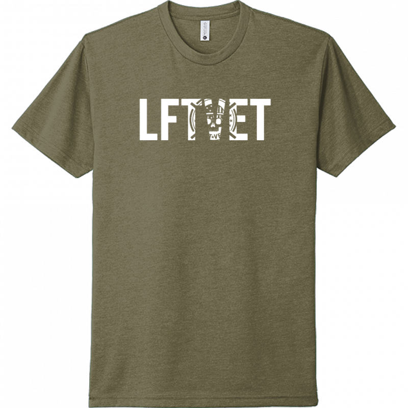 LFTVET Brand Tee-White