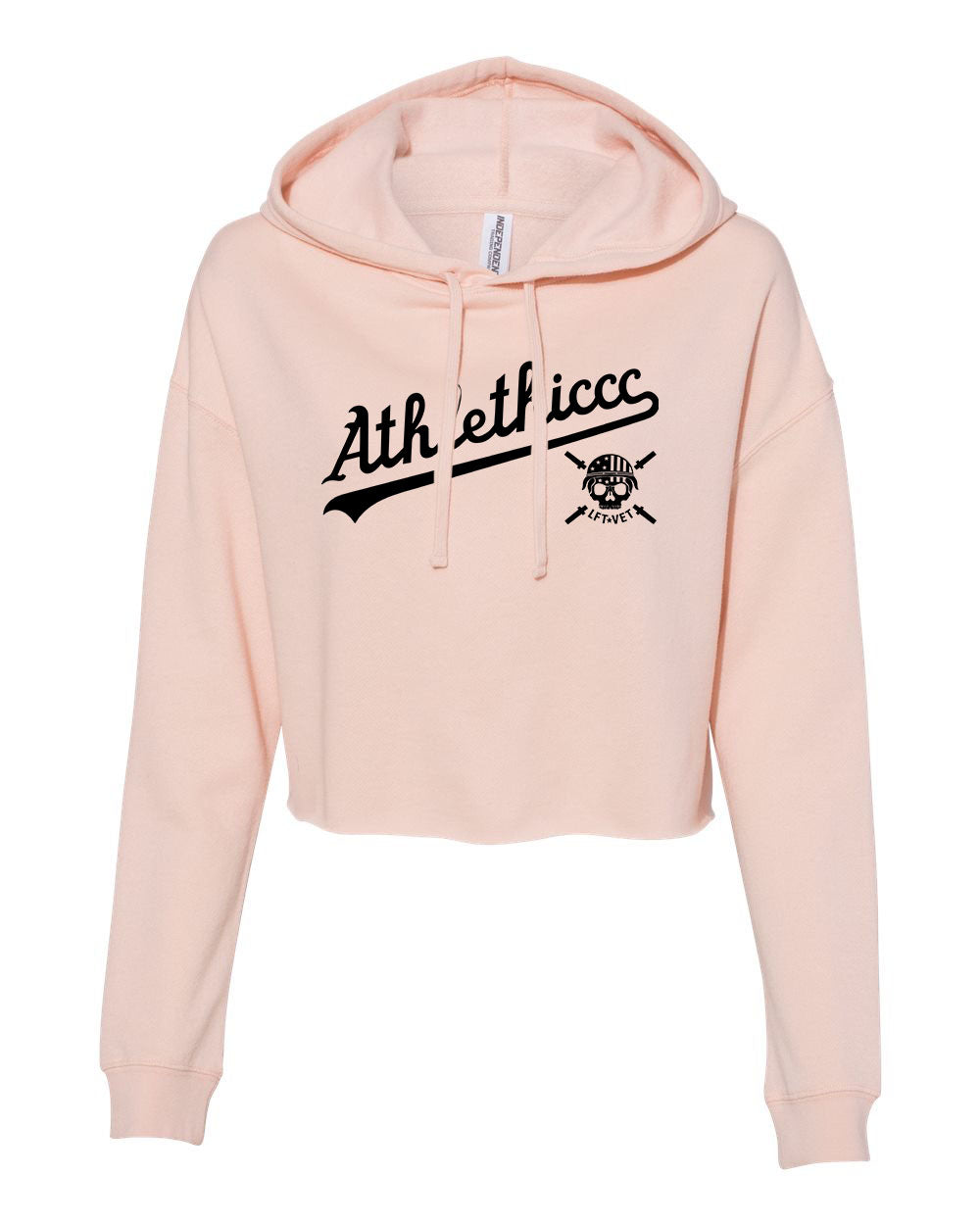 Athlethiccc Crop Hoodie