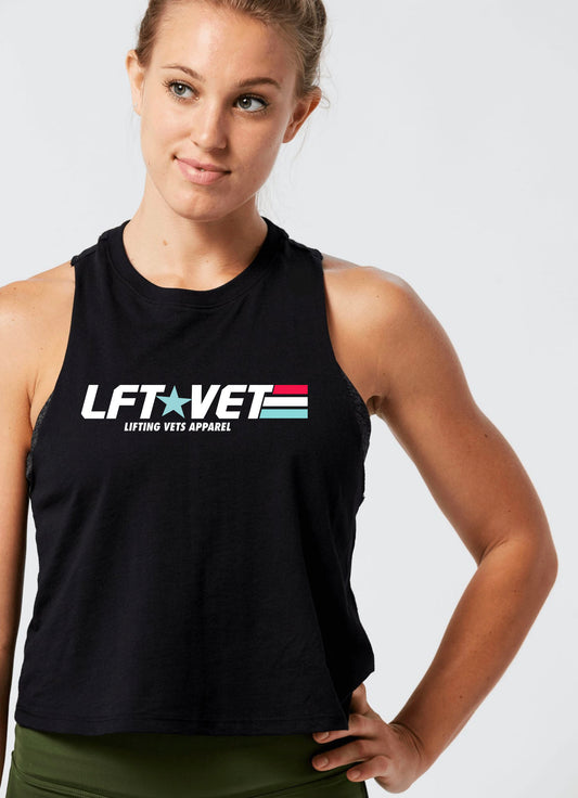 GI Joe Racerback Cropped Tank