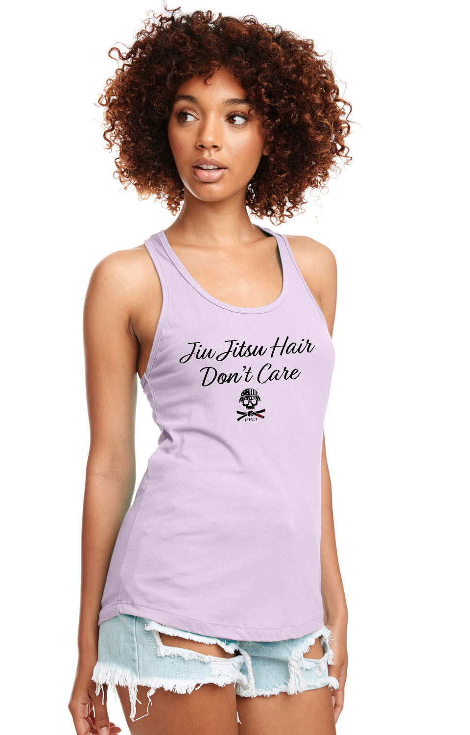 Jiu Jitsu Hair Don’t Care Ideal Racerback Tank