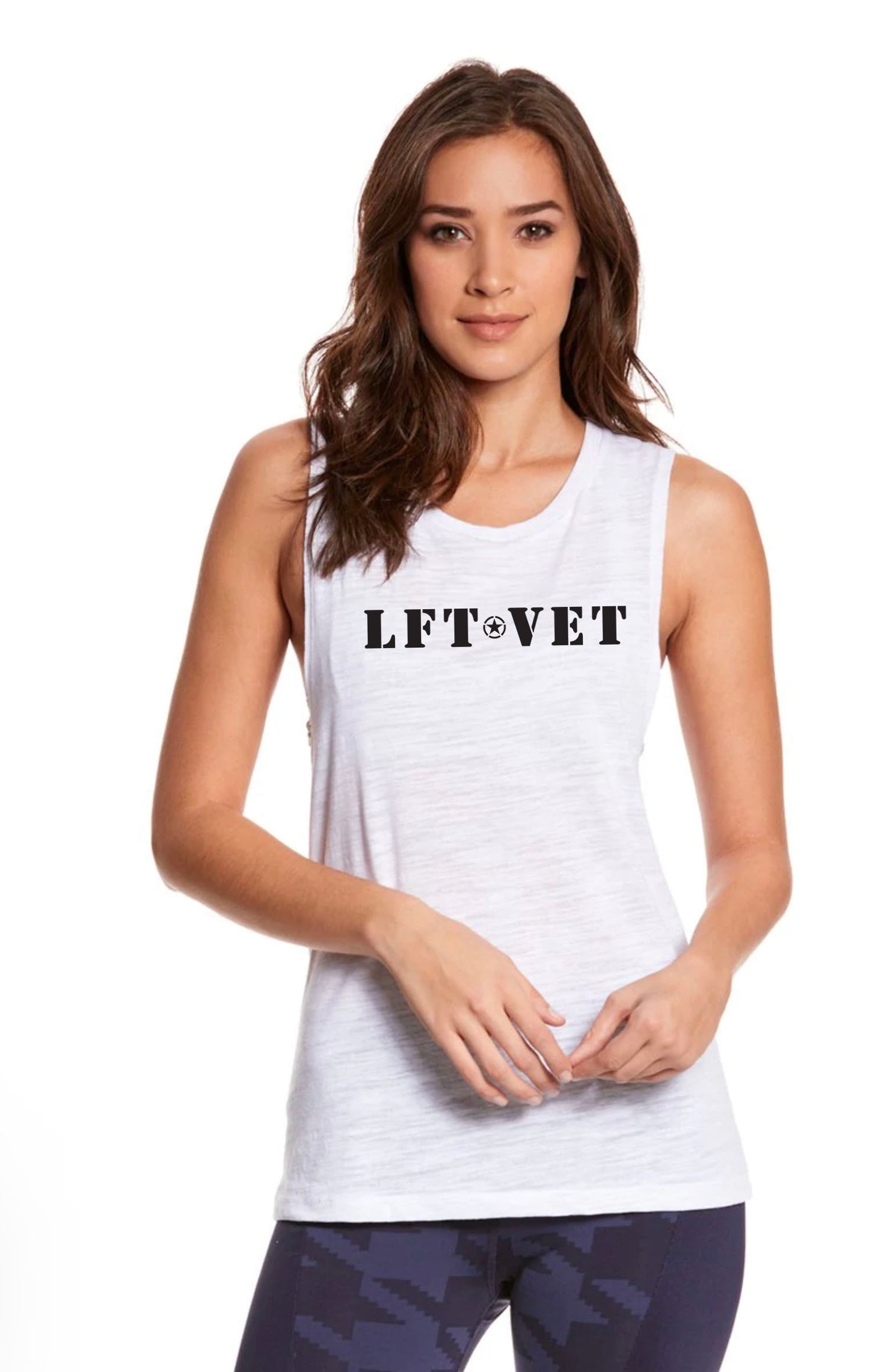 MASH Flowy Scoop Muscle Tank