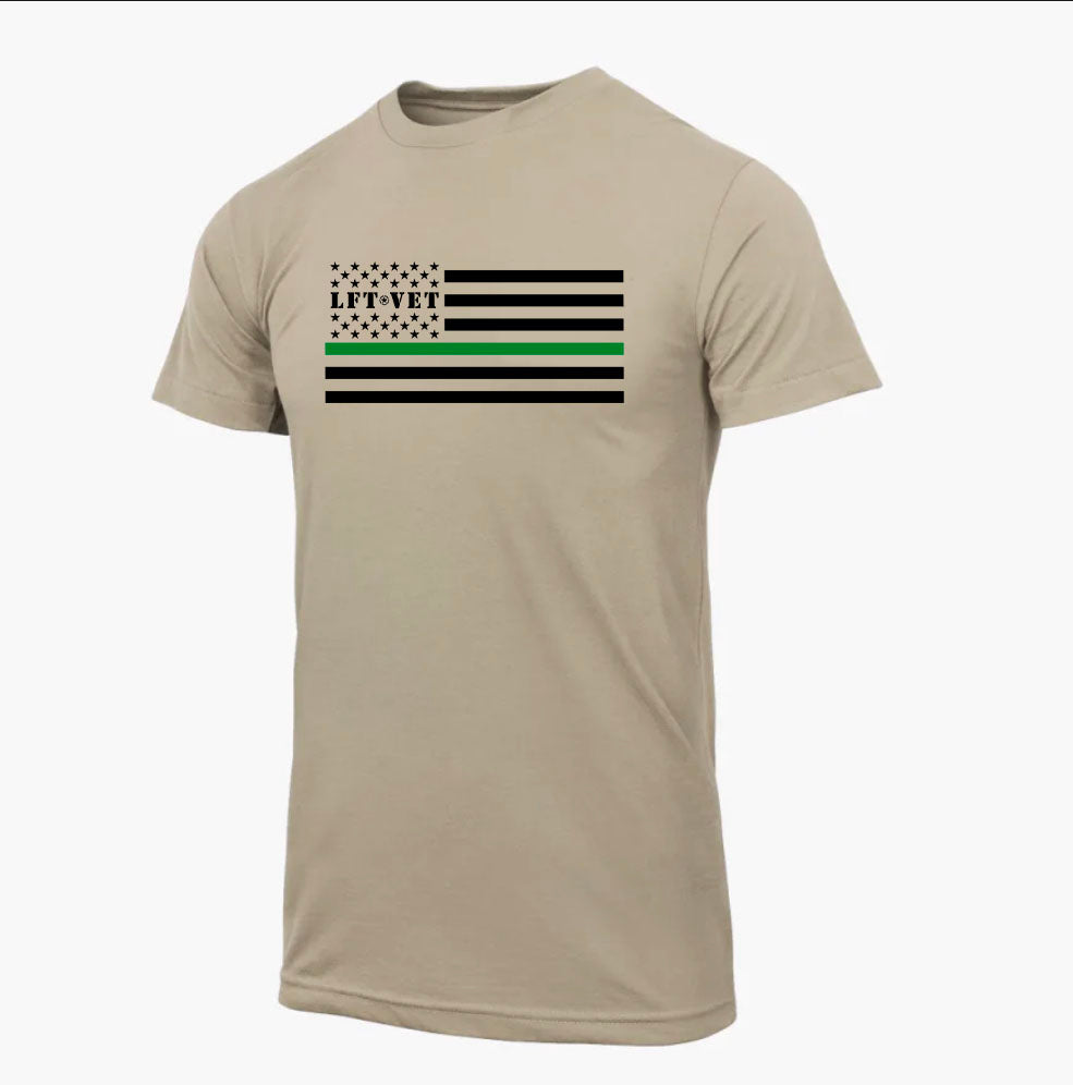 Thin Green Line Flag T-Shirt