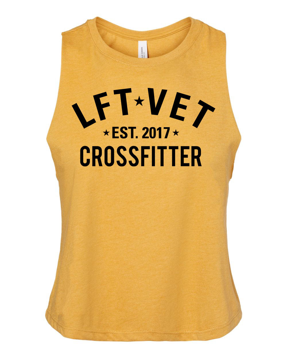 Crossfitter Racerback Cropped Tank