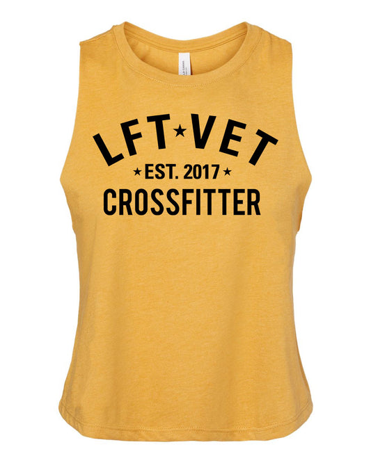 Crossfitter Racerback Cropped Tank