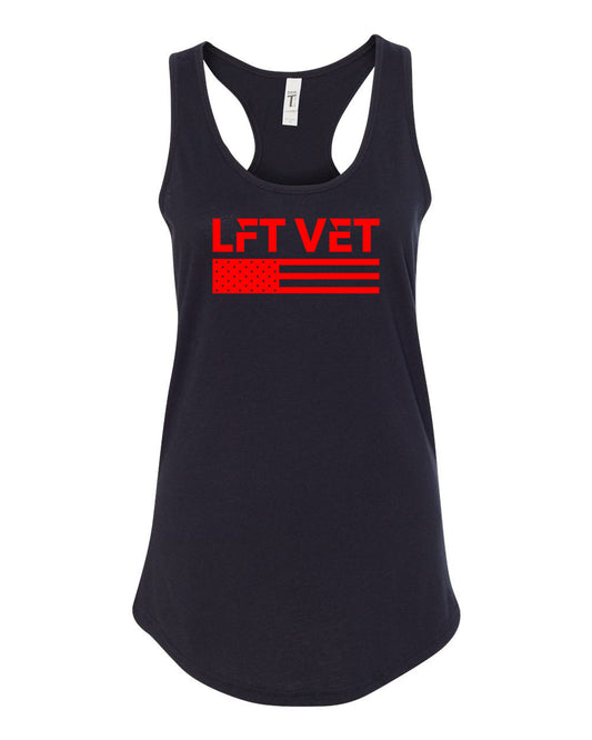 LFTVET Flag Ideal Racerback Tank