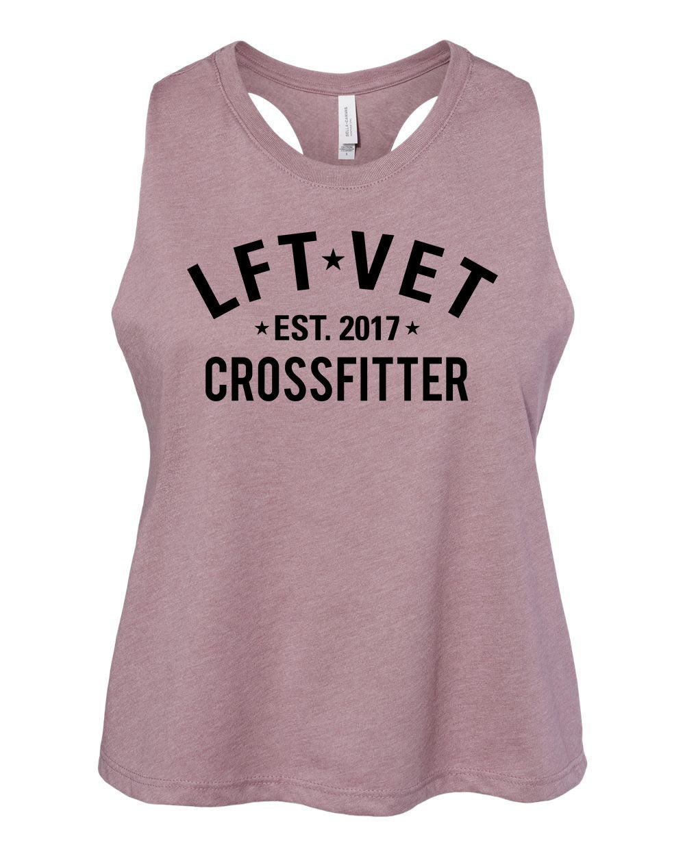 Crossfitter Racerback Cropped Tank