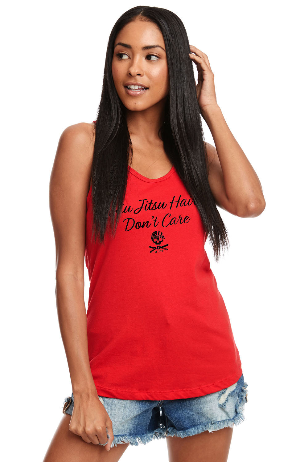 Jiu Jitsu Hair Don’t Care Ideal Racerback Tank