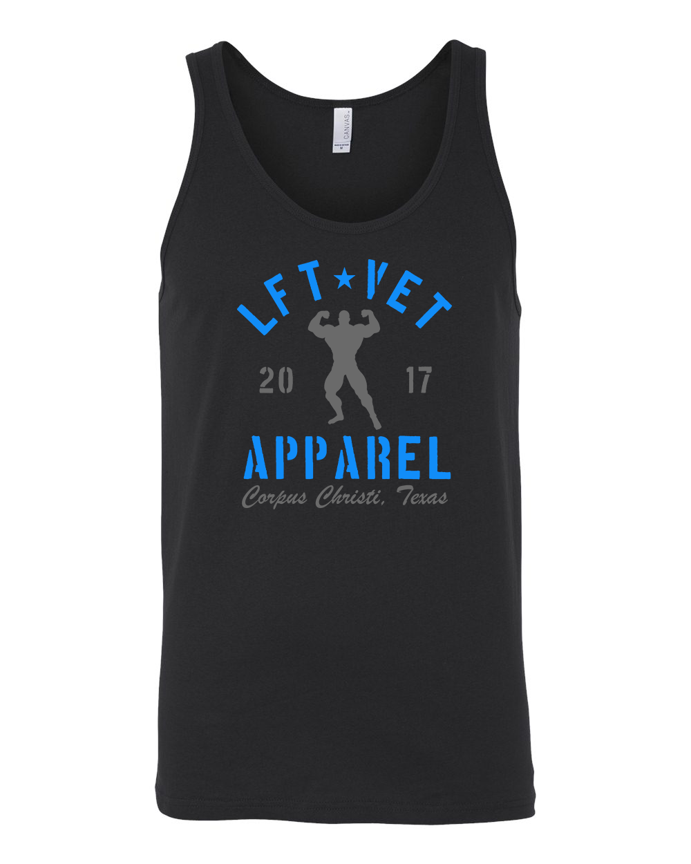 Men's Rep Tank- Black