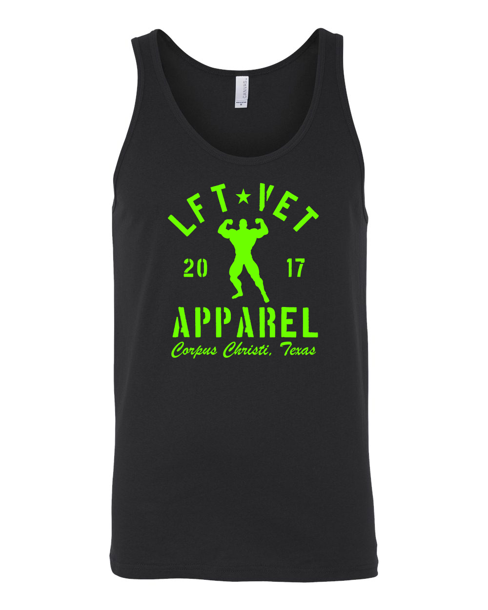 Men's Rep Tank- Black