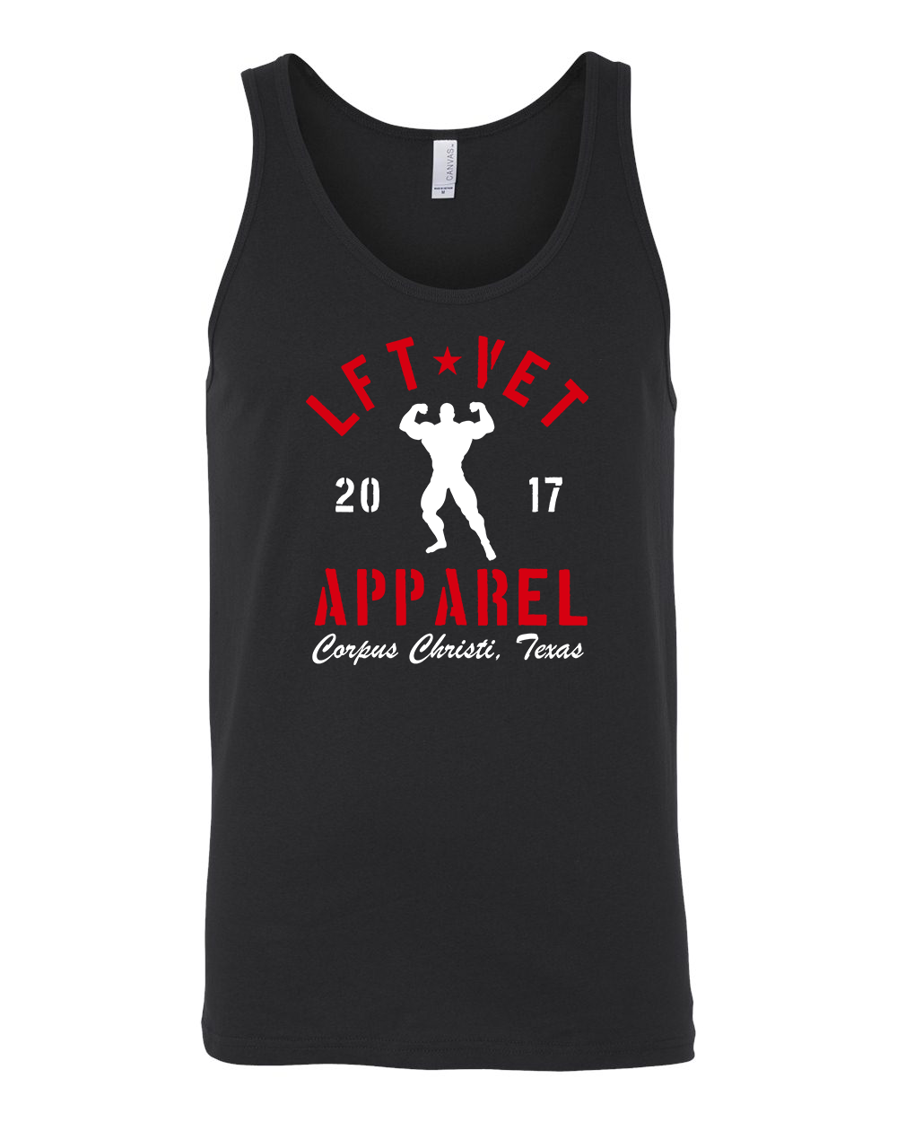 Men's Rep Tank- Black
