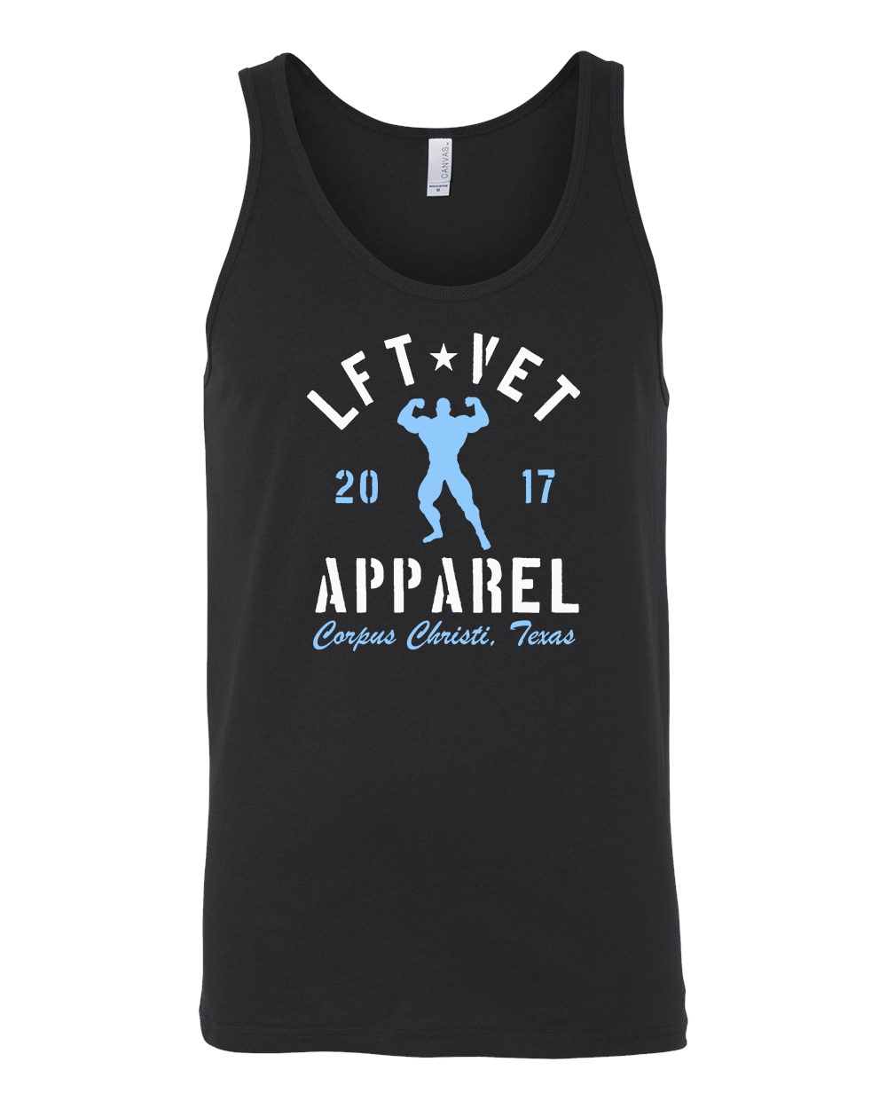 Men's Rep Tank- Black