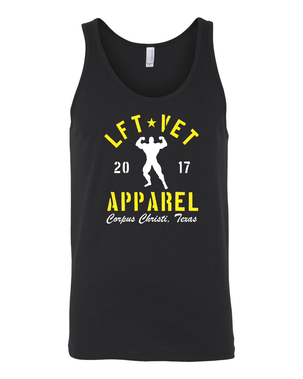 Men's Rep Tank- Black