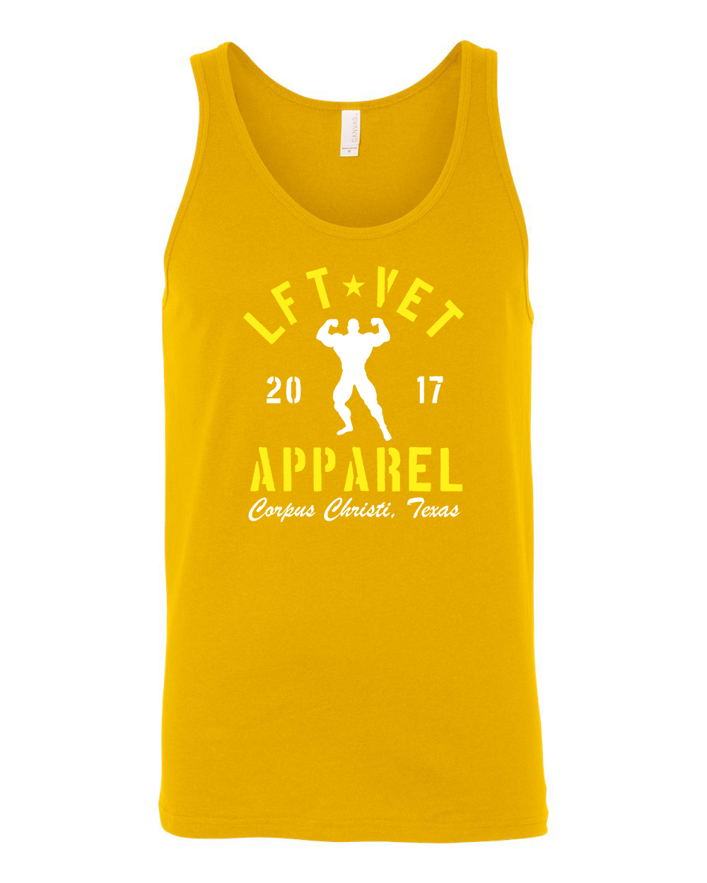 Men's Rep Tank- Gold