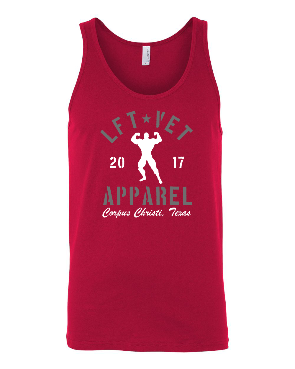Men's Rep Tank- Red