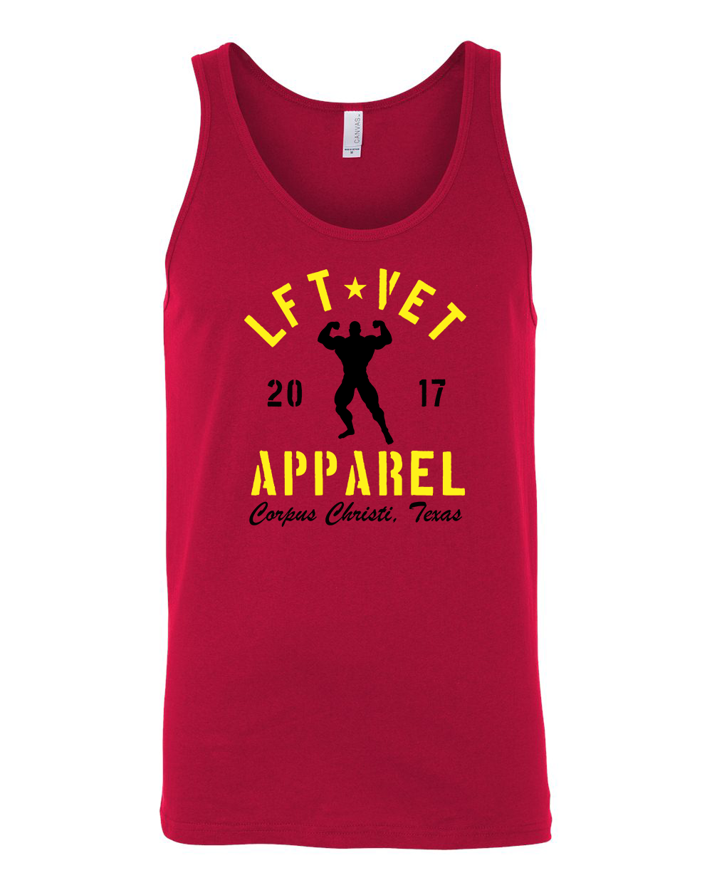 Men's Rep Tank- Red