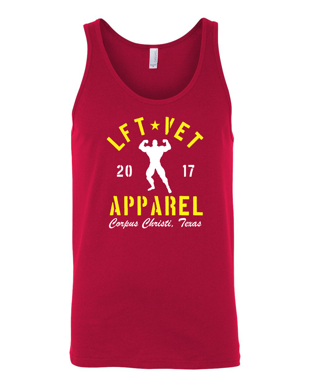 Men's Rep Tank- Red