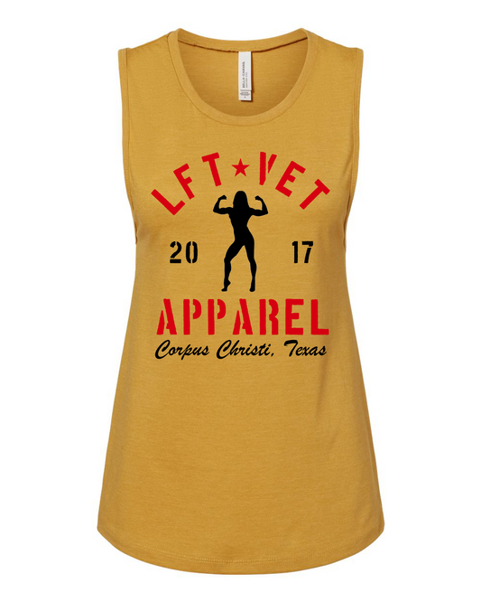 Rep Muscle Tank- Mustard