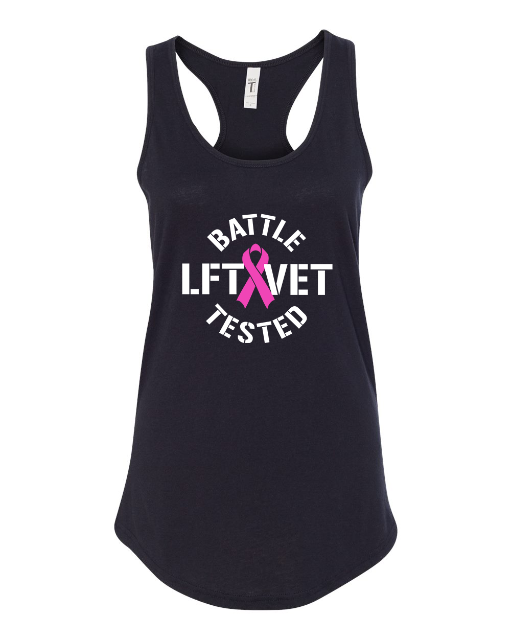 Battle Tested Ribbon Ideal Racerback