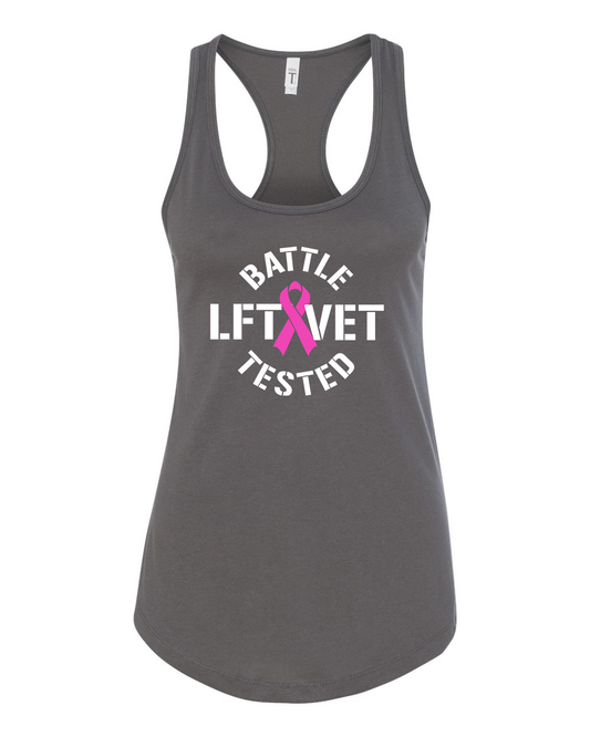 Battle Tested Ribbon Ideal Racerback