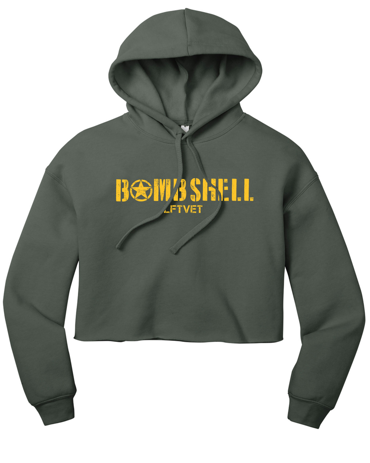Bombshell Crop Hoodie