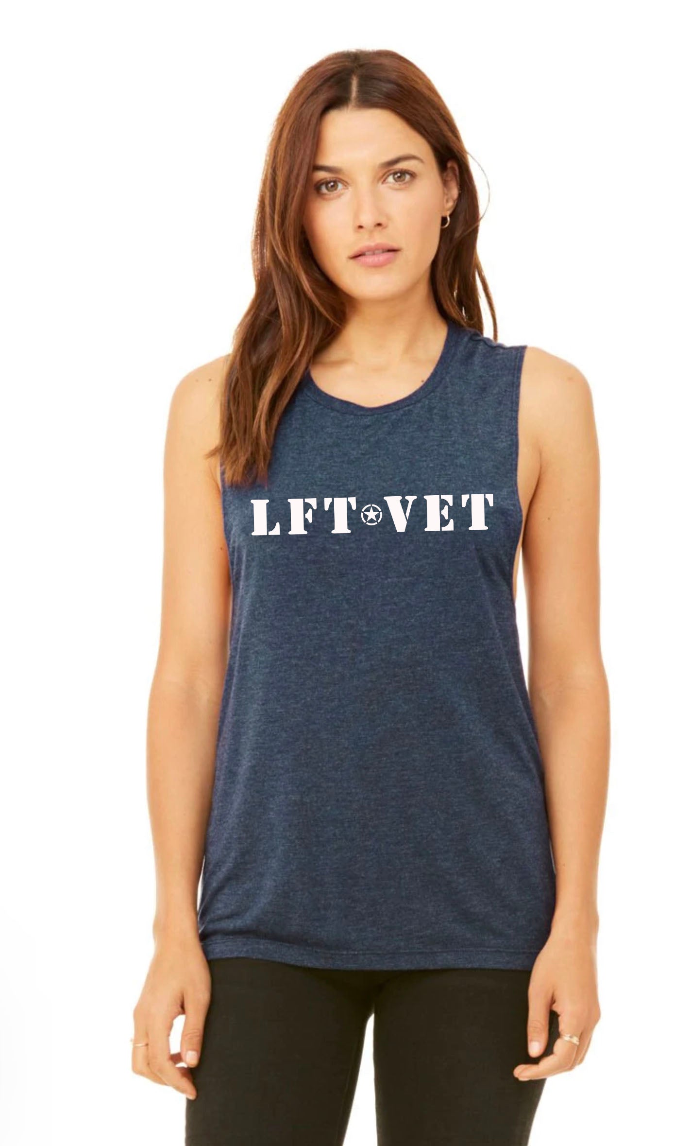 MASH Flowy Scoop Muscle Tank