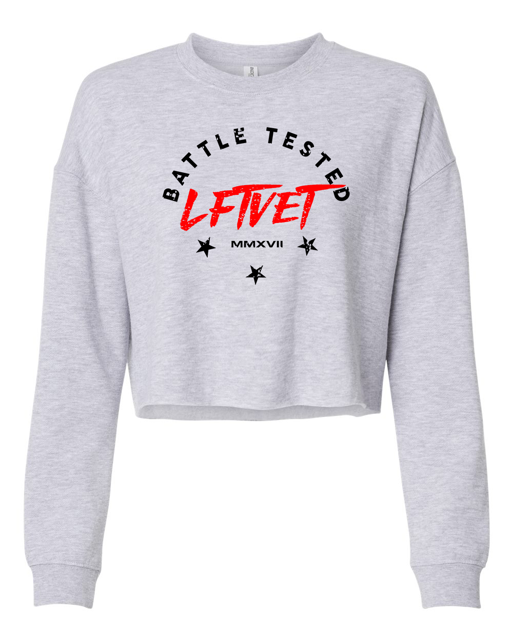 Battle Tested Cropped Crew Pullover