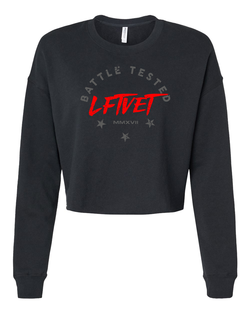 Battle Tested Cropped Crew Pullover